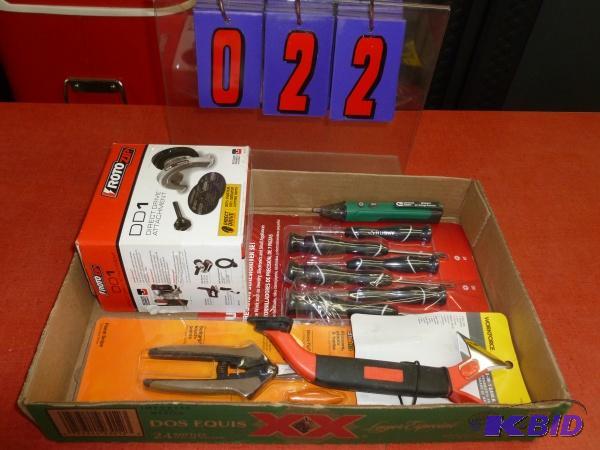 Flat of tools. As shown. Terms. Cash or Credi...