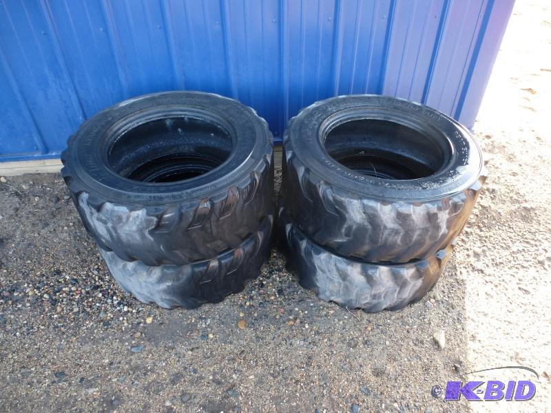 Bob Cat Tires 10- 16.5 Set of 4 one price. I...