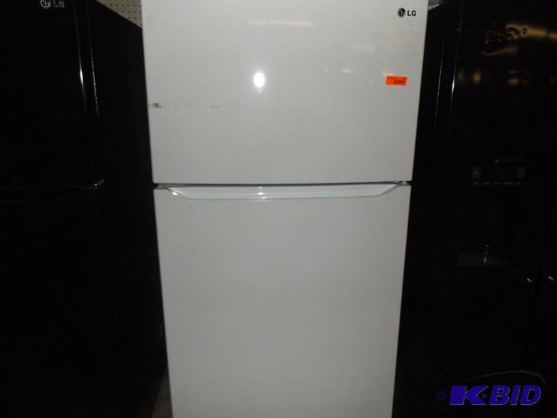 lot 120 image: LG Scratch and Dent Refrigerator, top freezer...