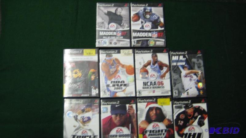 lot 243 image: Playstation II Sports Theme Video Games...