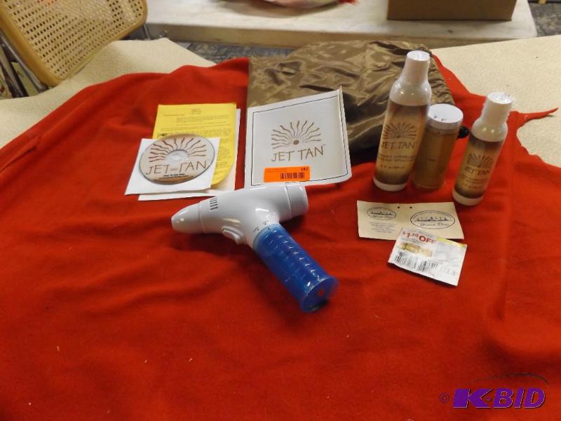 lot 182 image: Jet Tan, Spray tanning system and items...