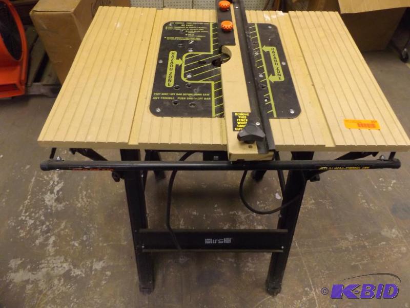 lot 217 image: Craftsman Router Table with Router...