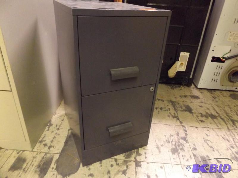 lot 218 image: Filing Cabinet, 2 drawer, no key...