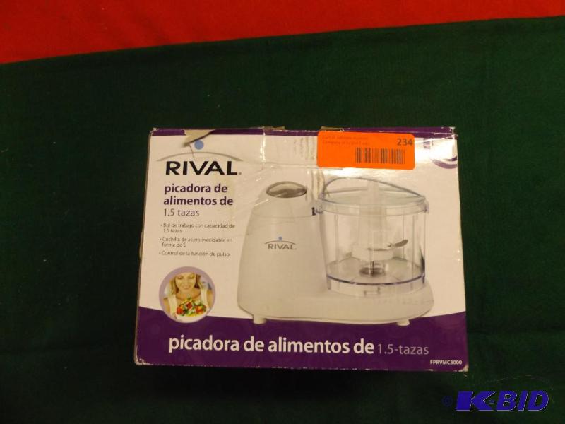 lot 234 image: Rival 1.5 cup Food Chopper...