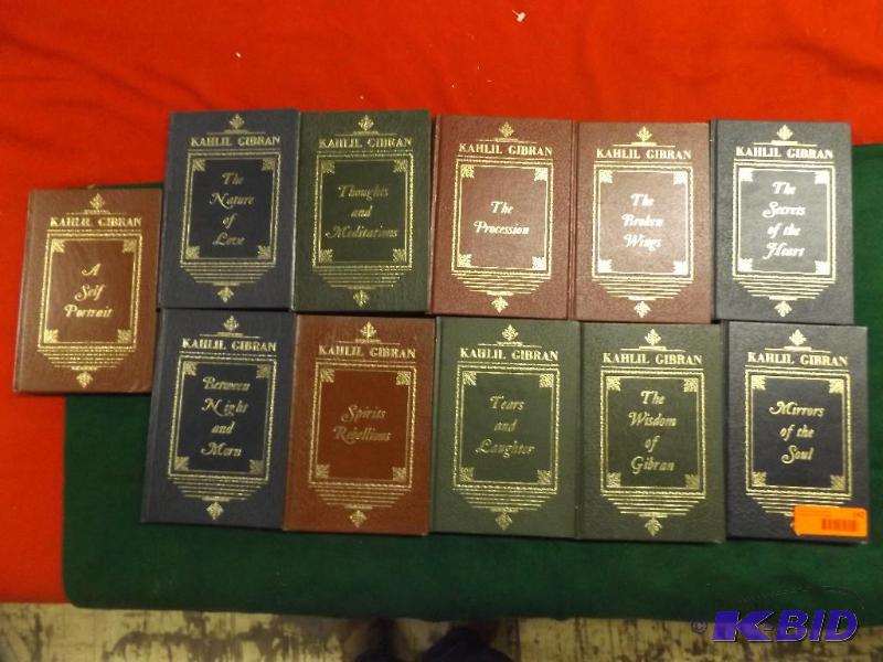 lot 242 image: Set of Kahlil Gibran Books...