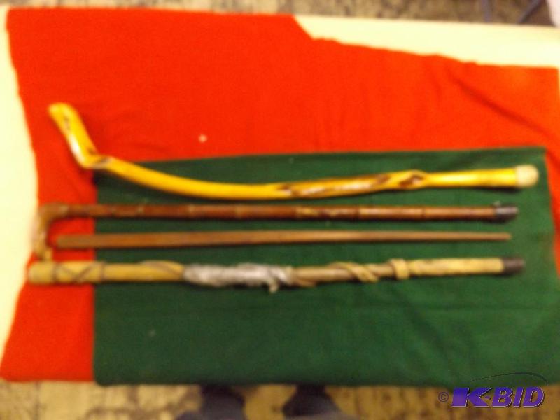 lot 260 image: Canes  Walking sticks...