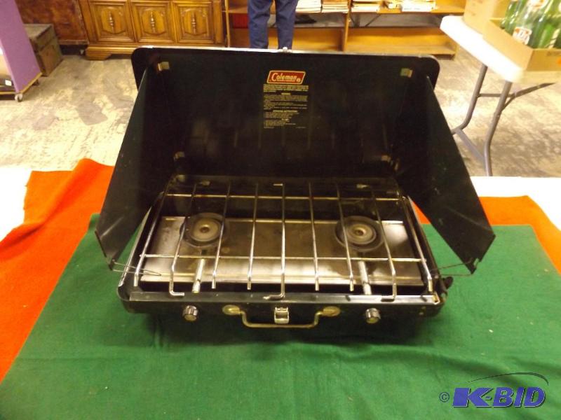 lot 72 image: Coleman Camping Stove...