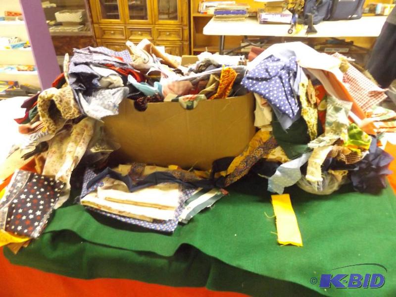 lot 87 image: Material Scraps and Pieces...