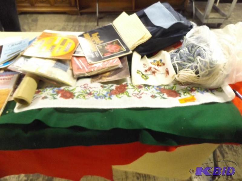 lot 88 image: Craft Items, books, patterns...