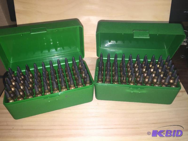 2 boxes, (100 rounds)50 rounds each of Federa...