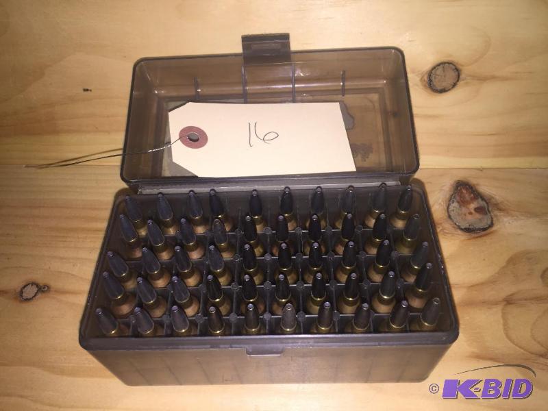 1 Box, 50 rounds of Remington 22-250, 52 gr H...