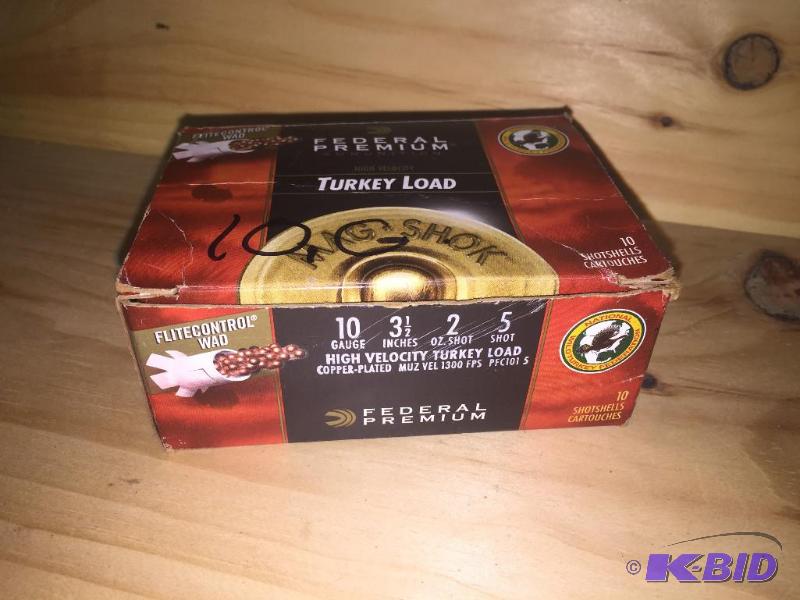 9 rounds of Federal Premium, 10 GA 3.5 inch #...
