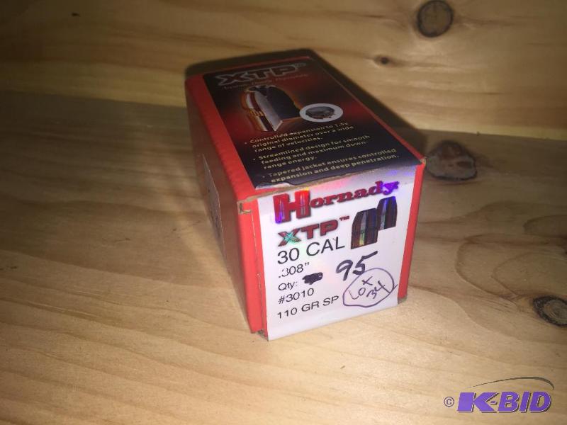 box of 95 .308 , 110 Gr Hornady SP Bullets...