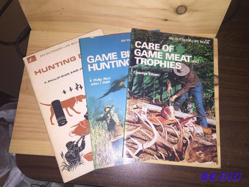 3 Outdoor Life skills and how to books...