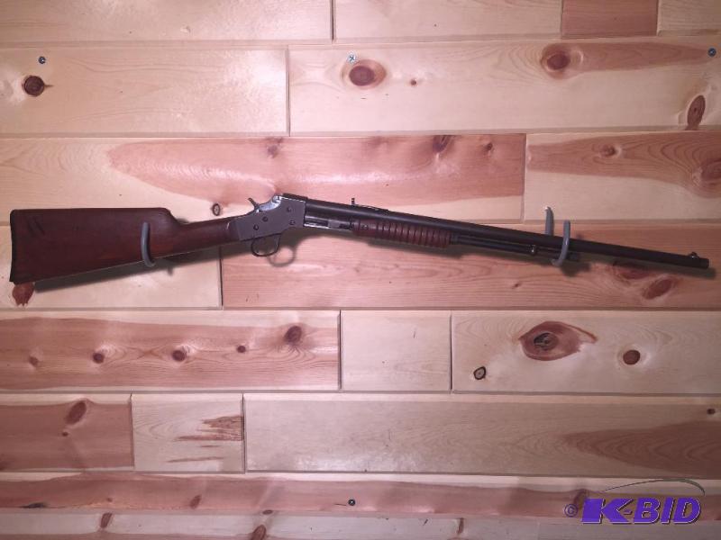 Stevens Arms Repeater Pump Rifle, Caliber .2...