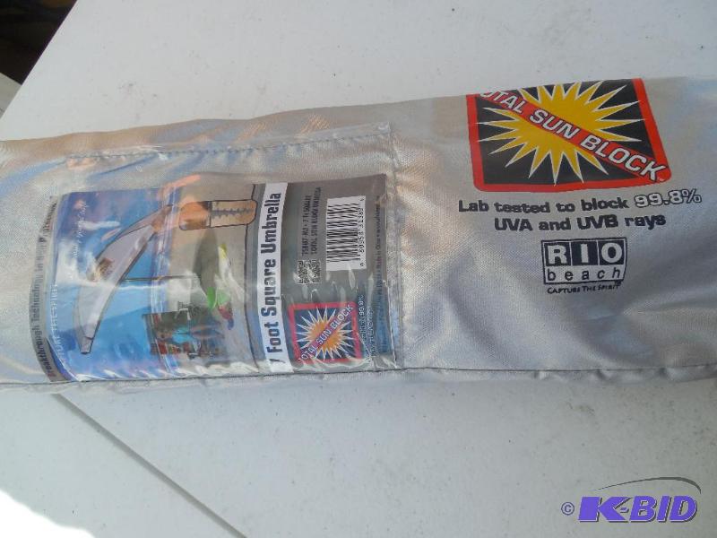 7 Square Umbrella total sun block