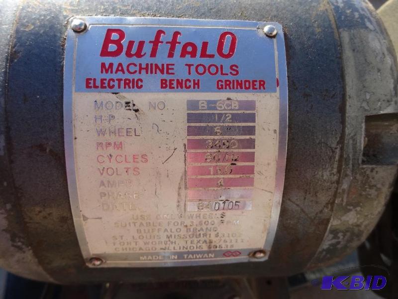 Buffalo Bench Grinder Tool Auction K Bid