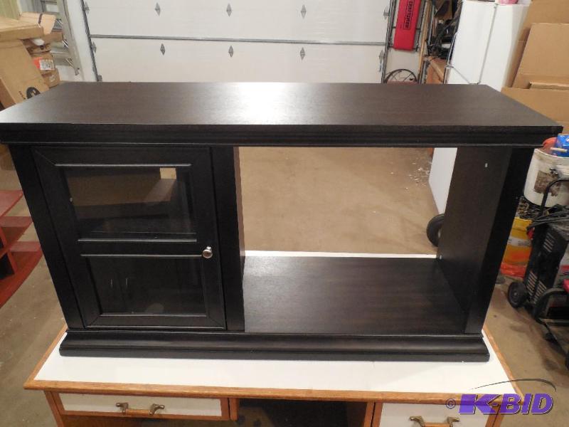 lot 17 image: Espresso Media Fireplace Mantel Entertainment Center