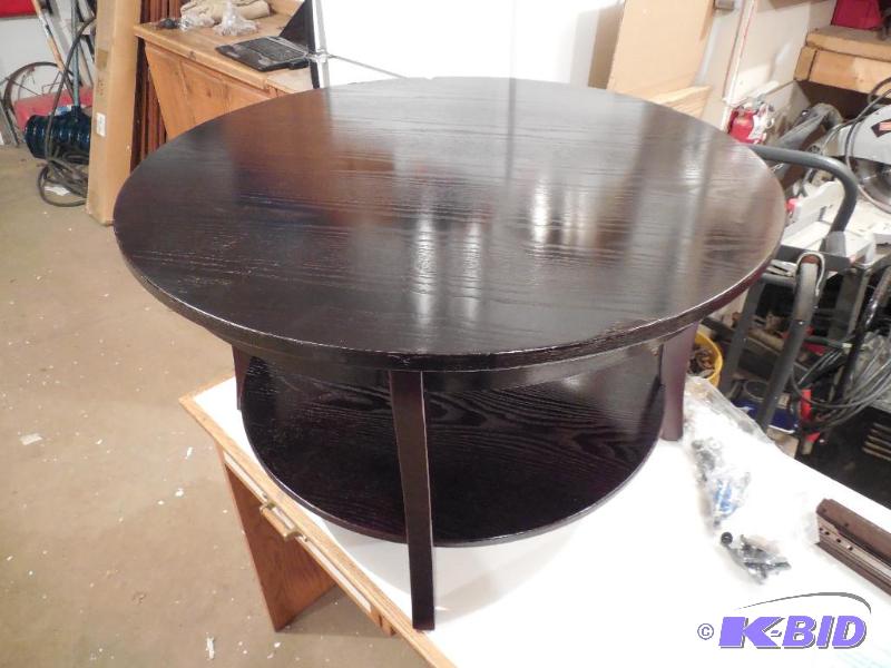 lot 2 image: Alcove Cherry Coffe Table Stand