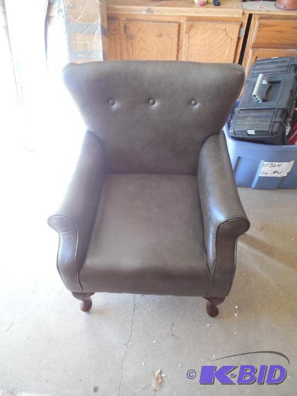 lot 31 image: Wingback Chair