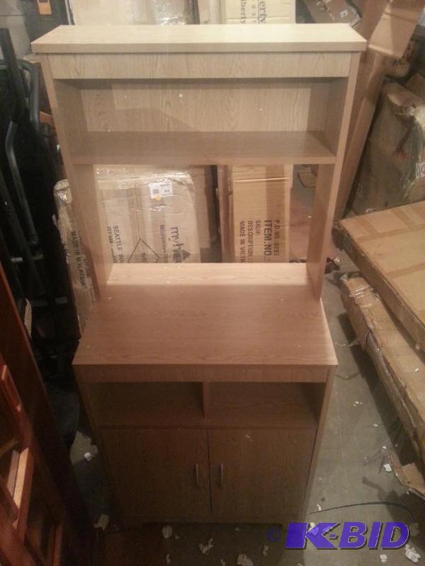 lot 4 image: Alcove Microwave Stand