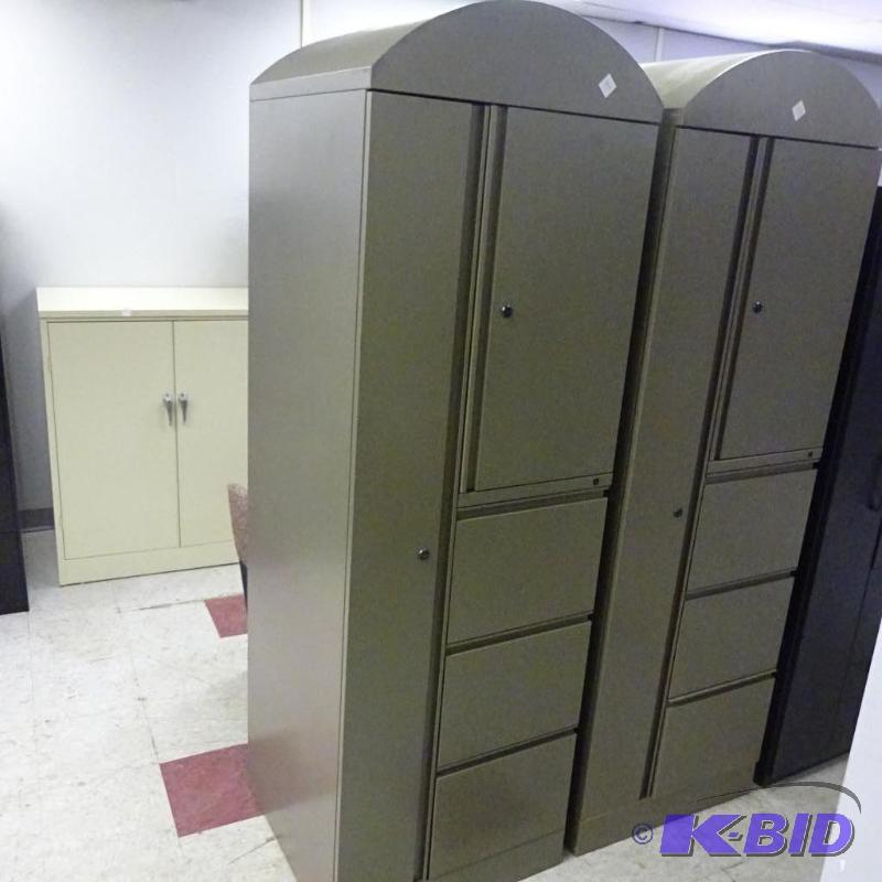 Metal Personal Locker 3 File Drawers Wardrobe...