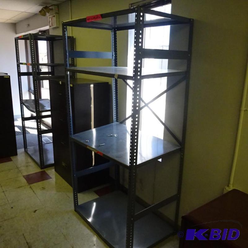 Metal Shelving Unit 36 X 24 X 75...