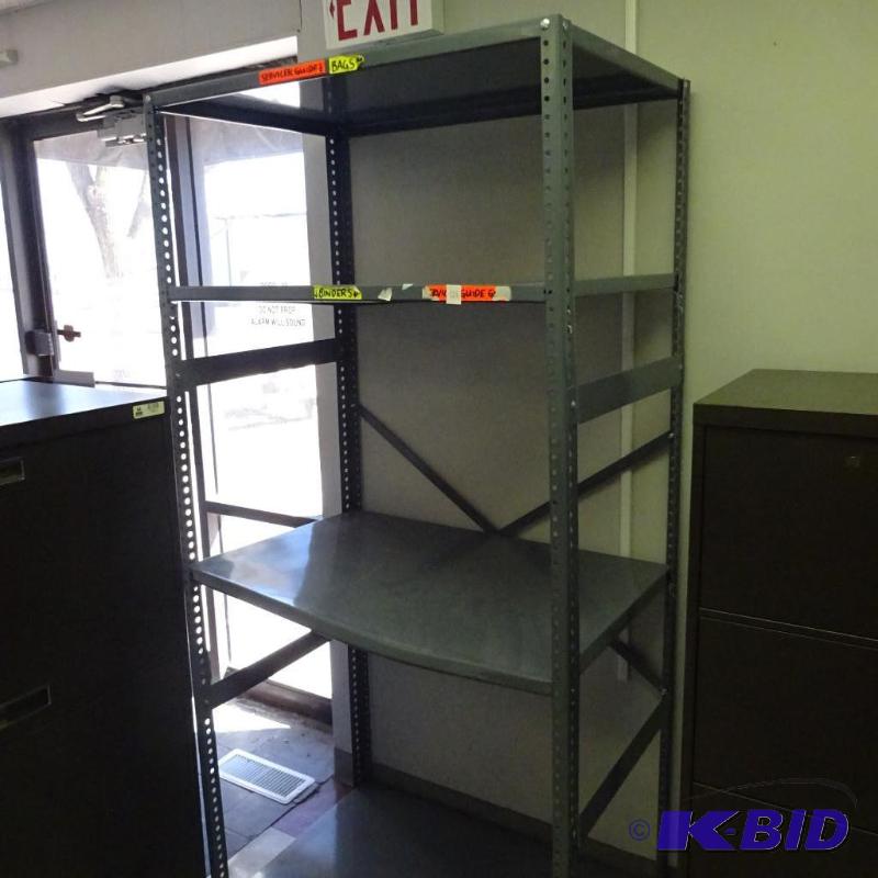 Metal Shelving Unit 36 X 24 X 75...