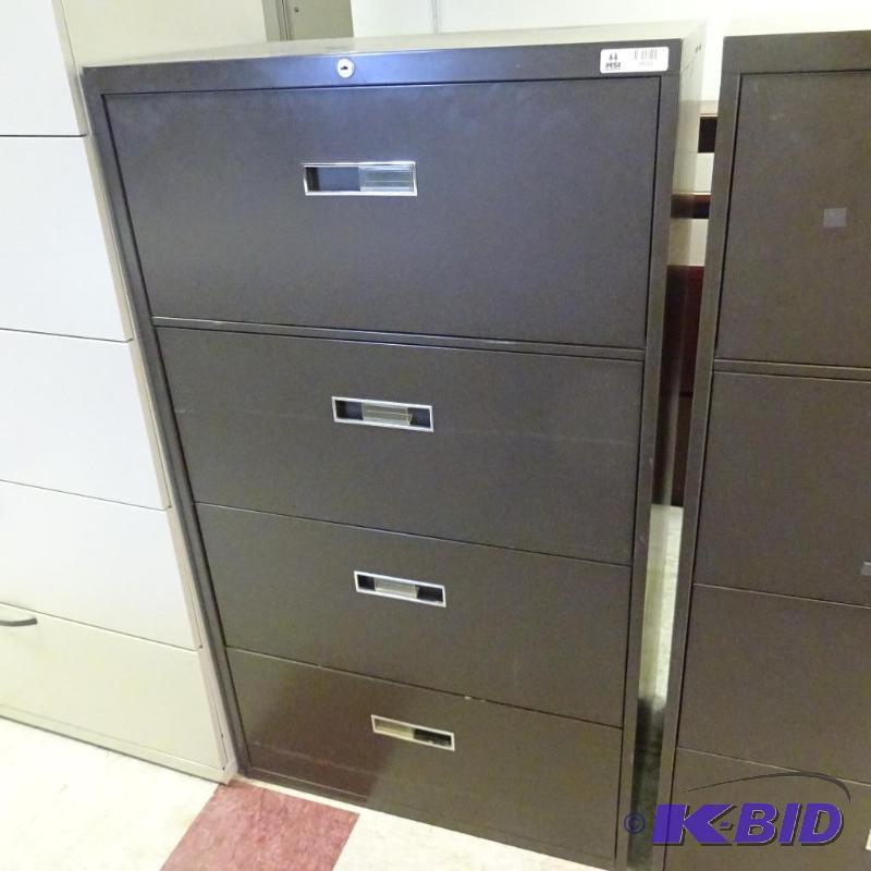 30&quot Metal 4 Drawer Lateral File...