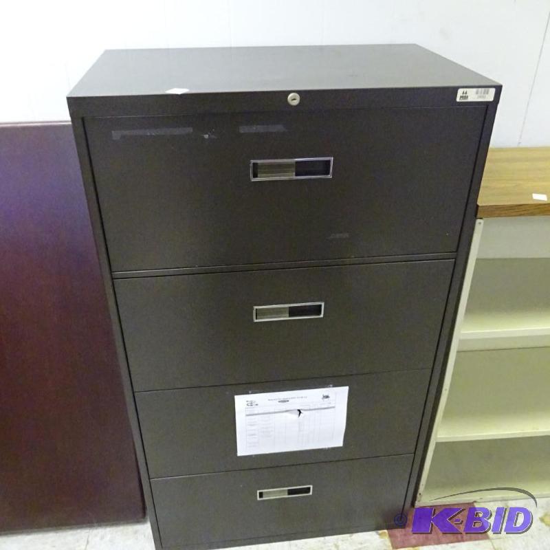 30&quot Metal 4 Drawer Lateral File...