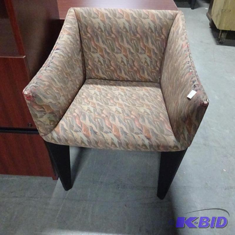 Cushioned Wood Framed Side Chair...