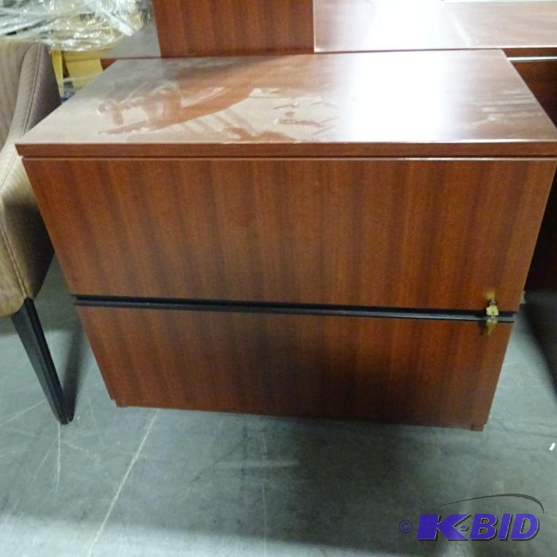 36&quot Wood 2 Drawer Lateral File Lock and ...