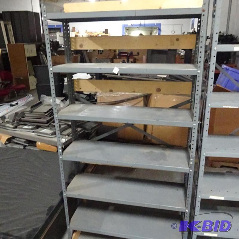 Metal Shelving Unit 36 X 12 X 72...