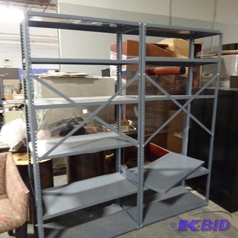 Metal Shelving Unit 72 X 18 X 75...