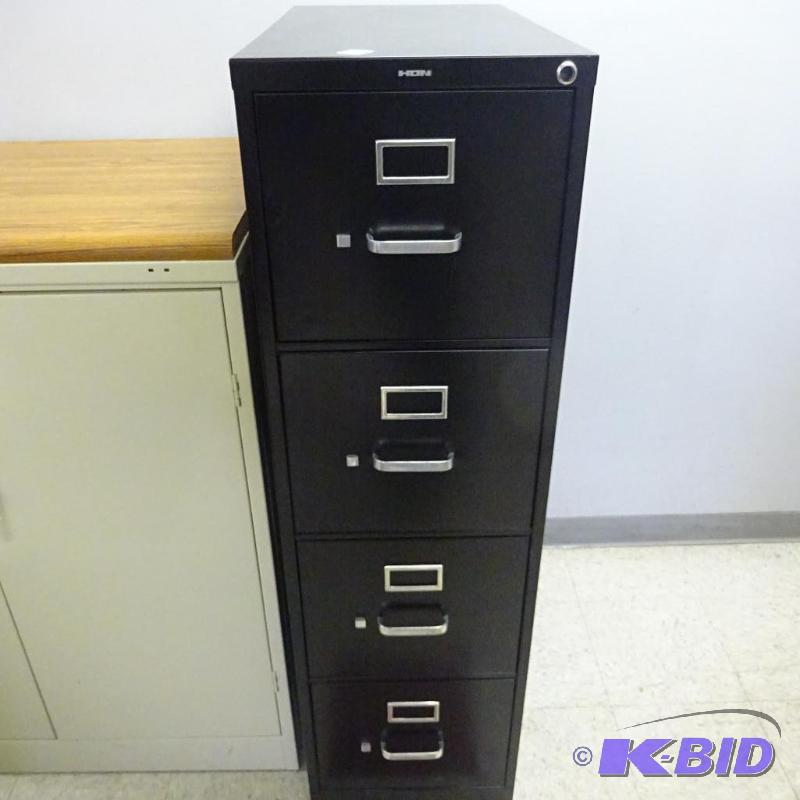 15&quot Metal 4 Drawer File Cabinet...