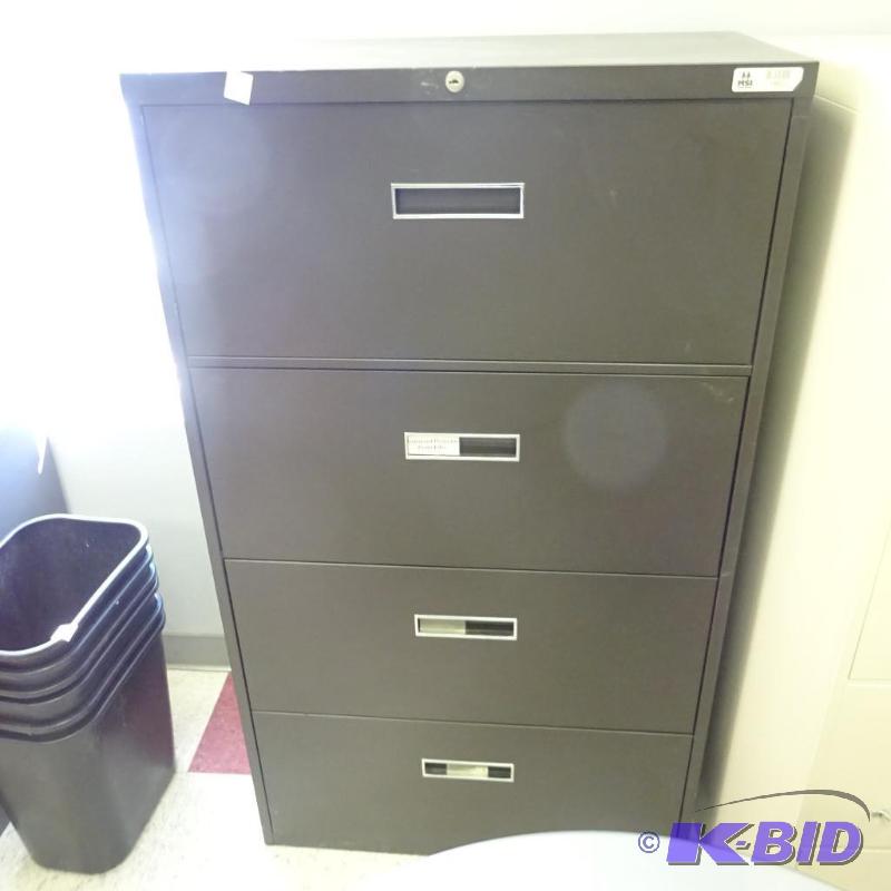 30&quot Metal 4 Drawer Lateral File...
