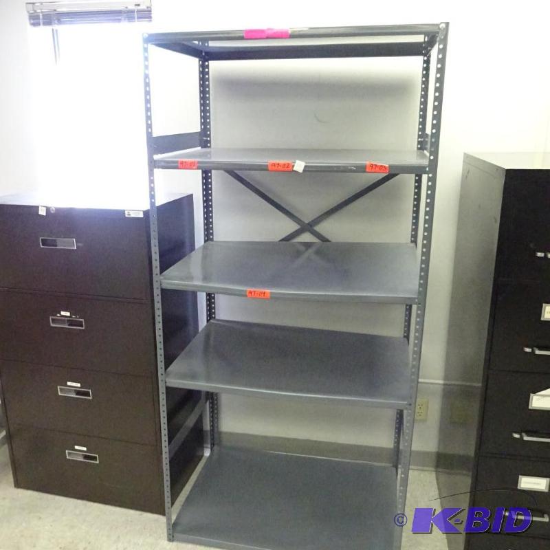 Metal Shelving Unit 36 X 25 X 75...