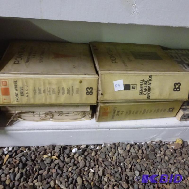 lot 124 image: Misc GM Repair Manuals...