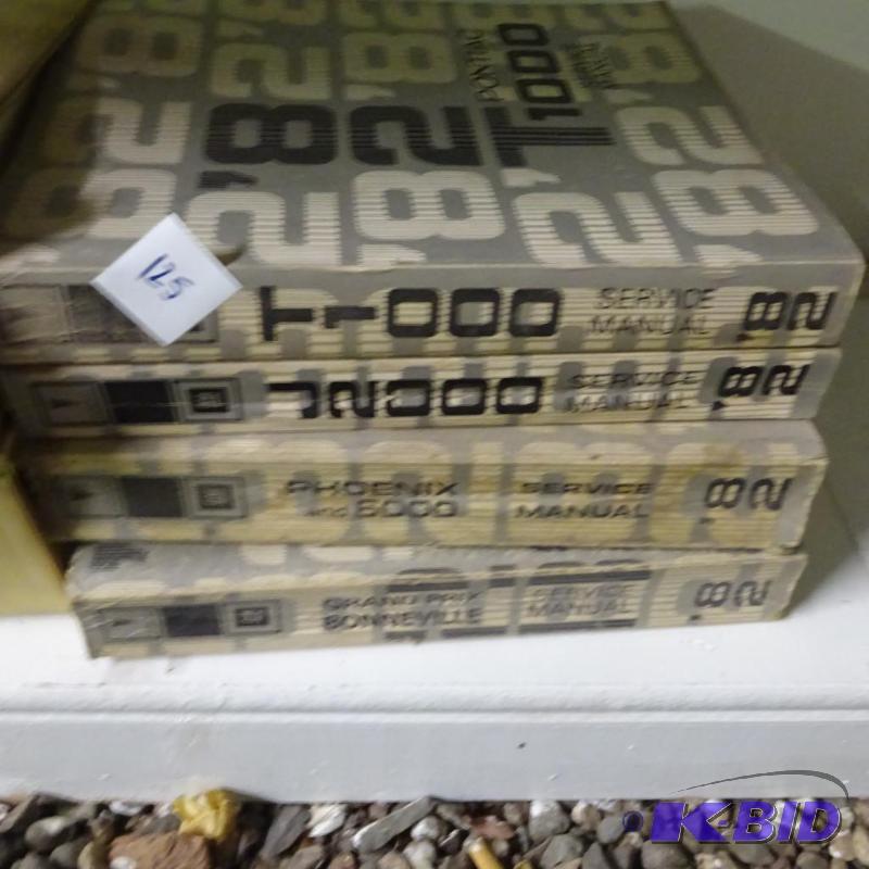 lot 125 image: Misc GM Repair Manuals...