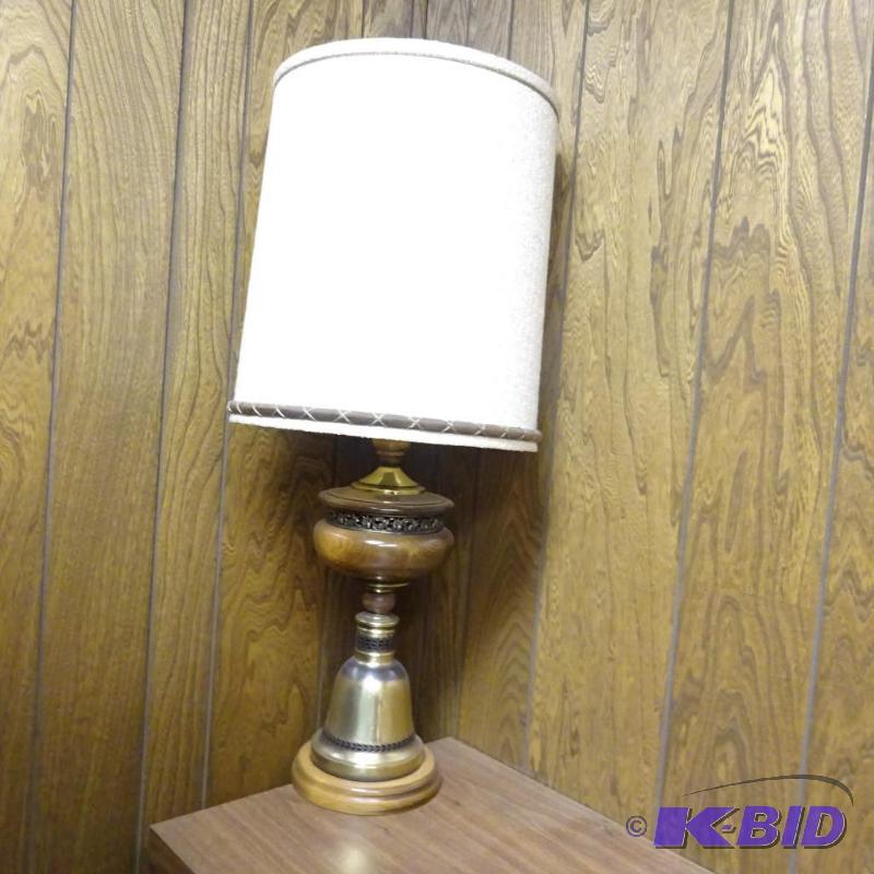 lot 142 image: Decortive Table Lamp 38" Height...
