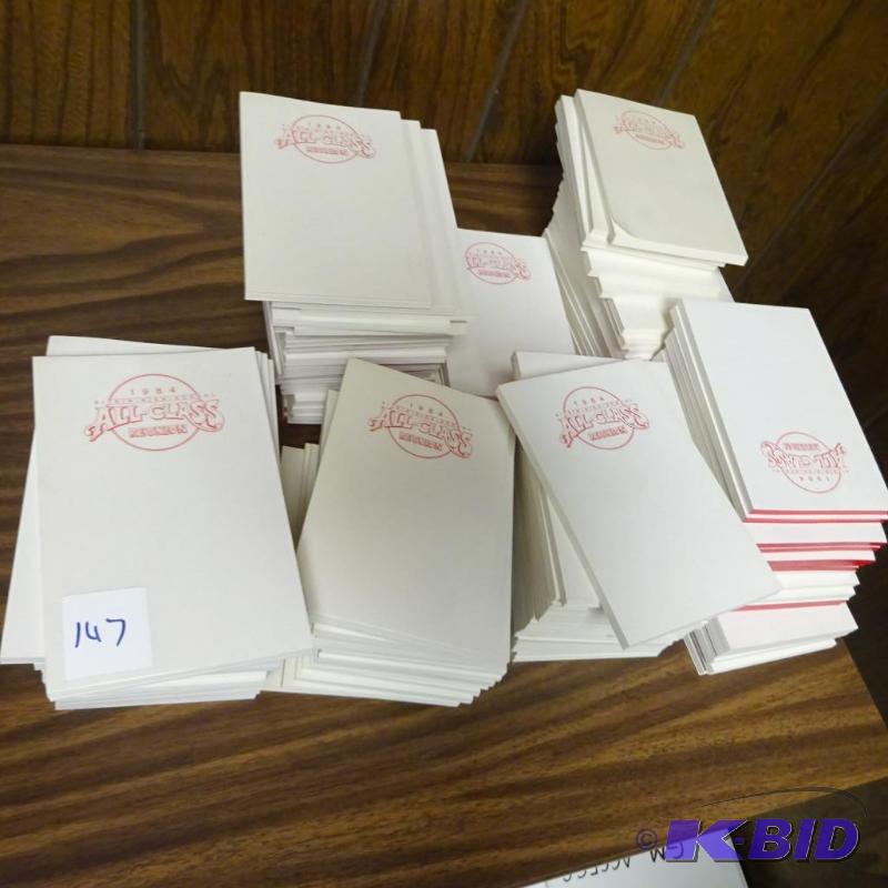 lot 147 image: Large Lot of Misc Note Pads...