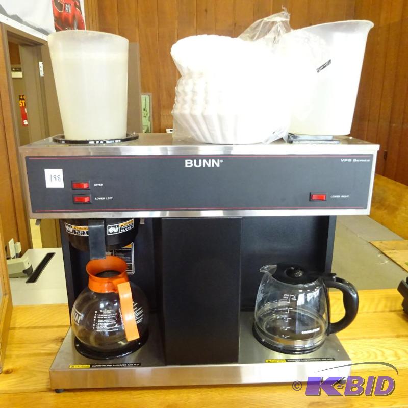 lot 188 image: Bunn VPS Series Coffee MakerWarmer # 04275-0...