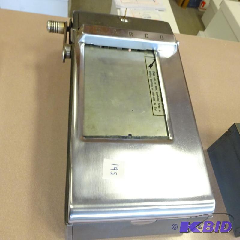 lot 195 image: Uarco Business Form Machine Vintage...