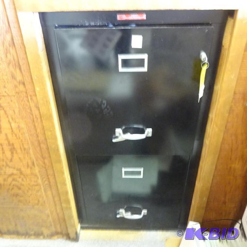 lot 203 image: Surety Fire File Safe 2 Drawer 21 X 29 X 41 L...