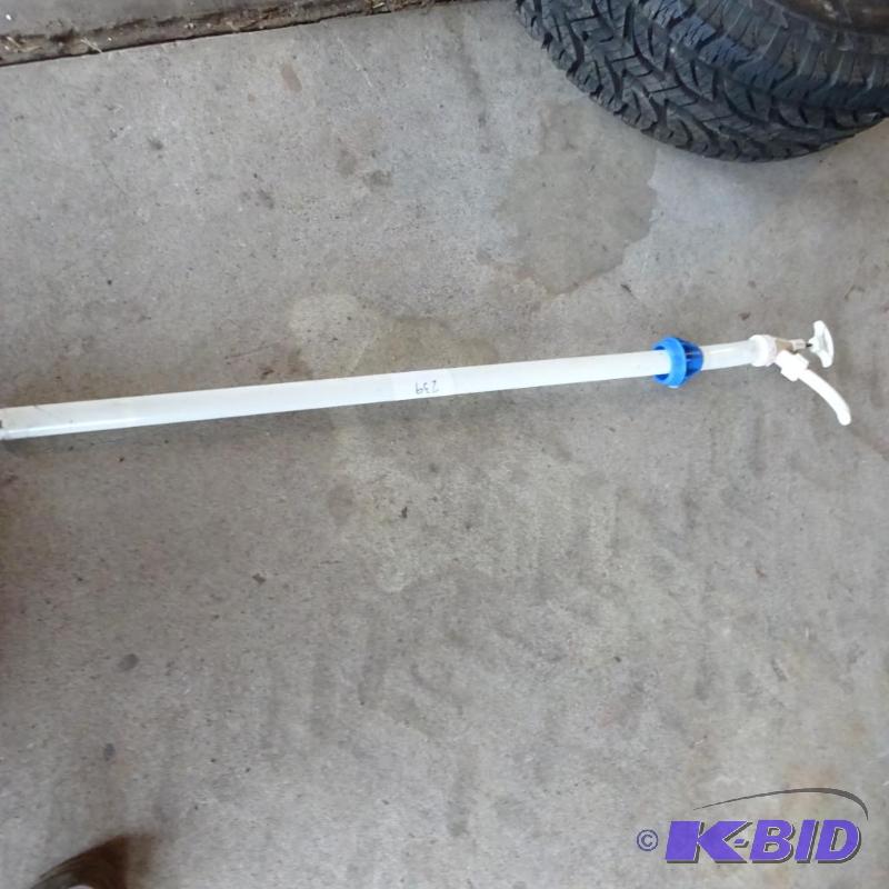 lot 239 image: Light Liquid Hand Pump for 55 gal Drum...