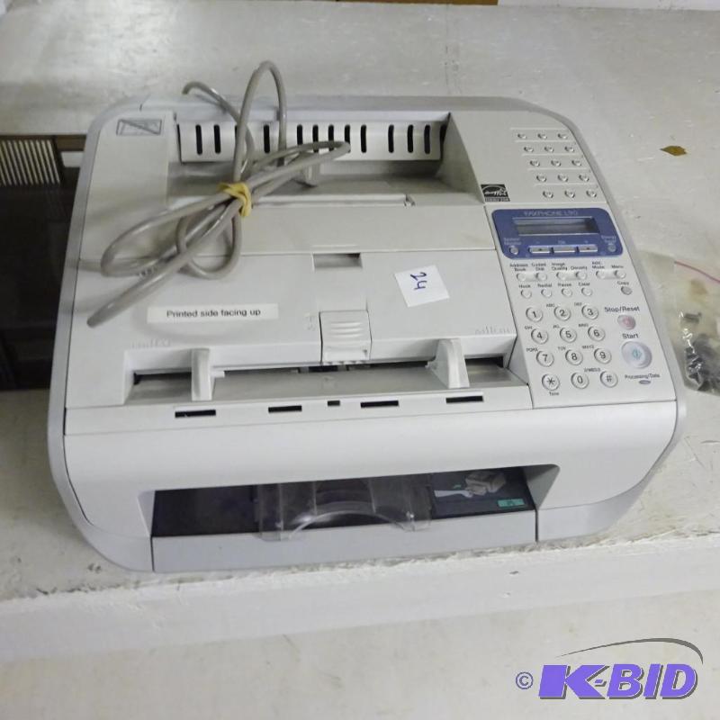 lot 24 image: Cannon Printer Copier Fax Machine Faxphone L9...