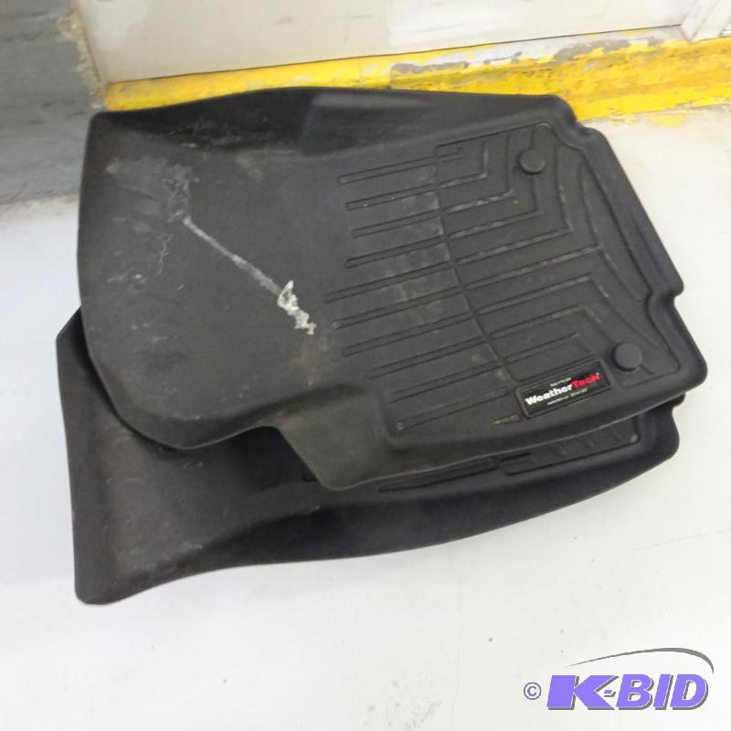 lot 242 image: Front Weather Tech Floor Mats Unknown what th...