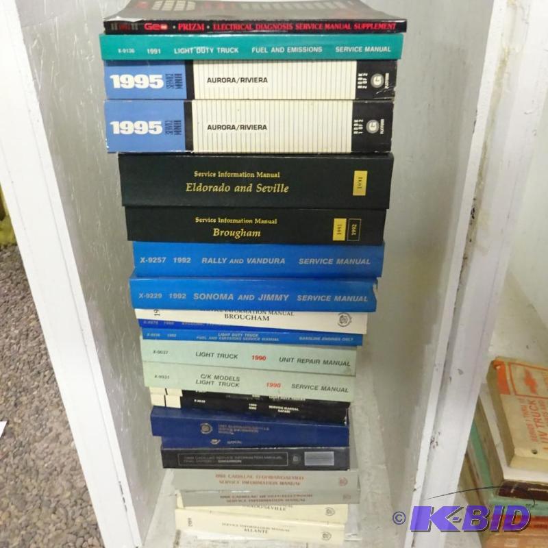 lot 37 image: Misc GM Service Repair Manuals...
