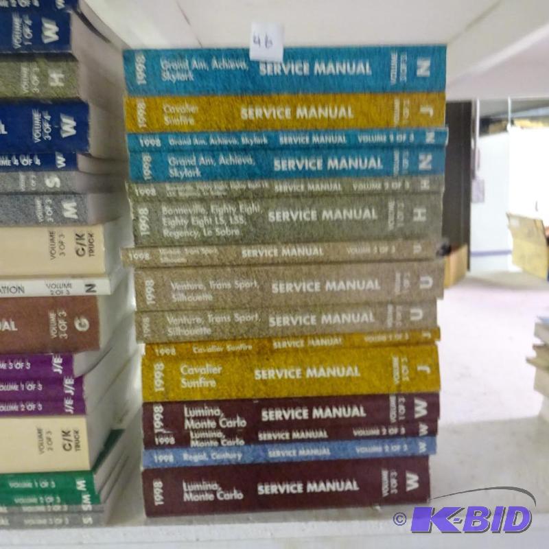 lot 46 image: Misc GM Repair Manuals...