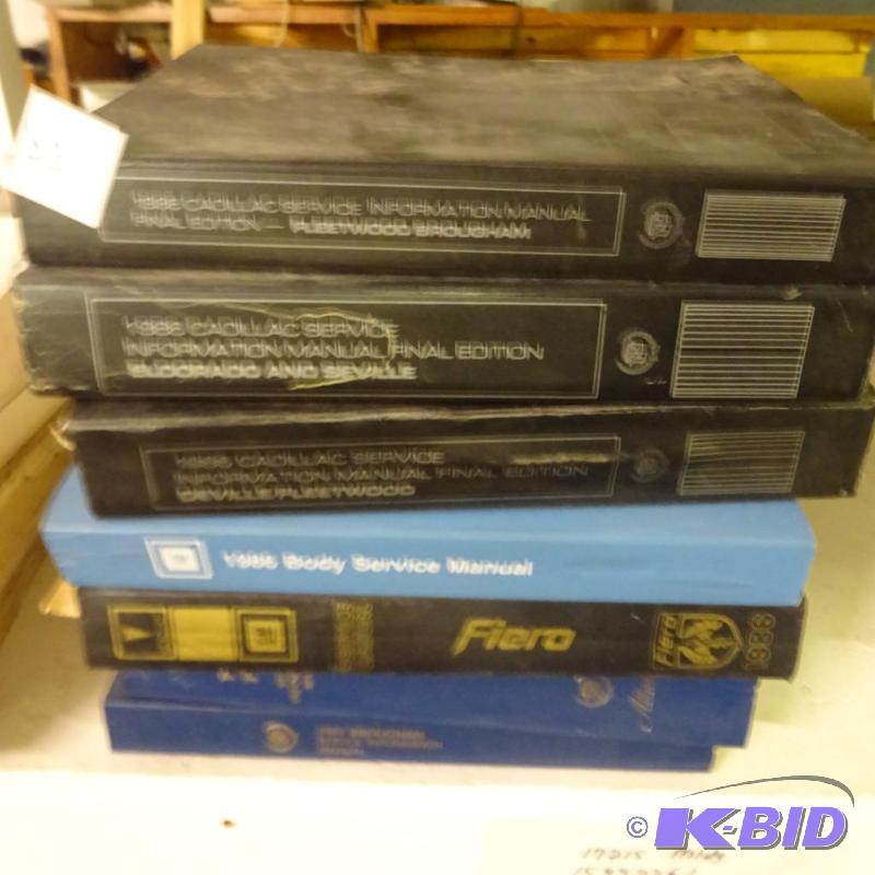 lot 53 image: Misc GM Repair Manuals...